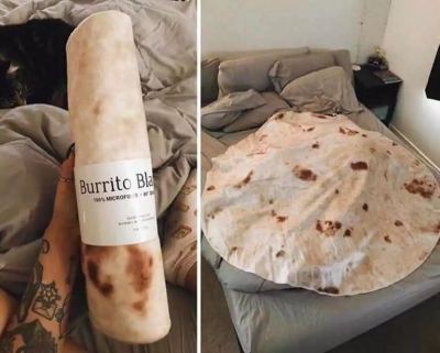 Burrito? Creative burrito blanket coral blanket tacos
