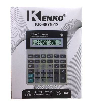 Calculator Factory Discount Kk8875 Office Supplies Desktop with 12 Digits