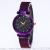 Hot style magnet buckle star face with diamond lady creative watch