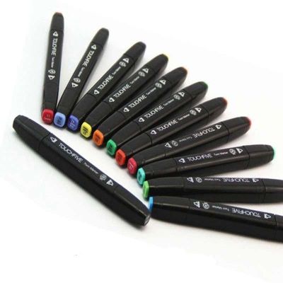 This Is the Company's New Double-Headed Mark, Hand-Painted Pop Pen.