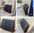 South Korean red wine super fiber cloth art car electric massage health care back by back cushion car supplies 12V
