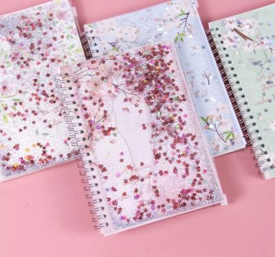 Sakura 32k into oil coil this new loose-leaf this student loop notebook quicksand diary book stationery