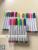12 colors liquid chalk erasable chalk lamp board pen blackboard pen white erasable marker