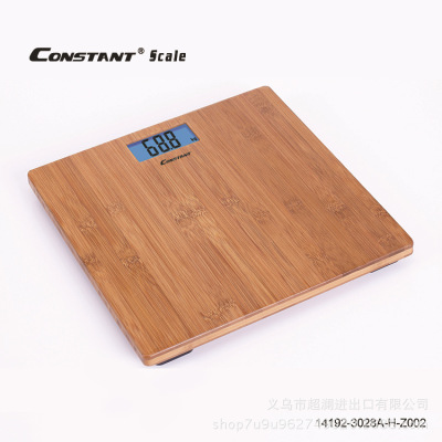 Household square bamboo board material high-grade solid wood weight scale surface measurement weight 180kg