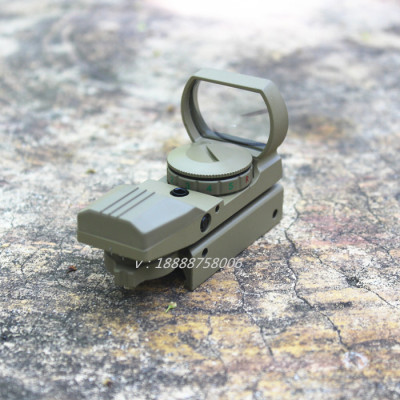 1X20 four-variable-point sight sand within the red point gun pointing 21mm card slot