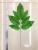 7 pieces of mango leaf 7 fork apple leaf color printing leaf simulation leaf flower arrangement accessories