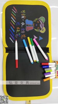 12 colors liquid chalk erasable chalk lamp board pen blackboard pen white erasable marker
