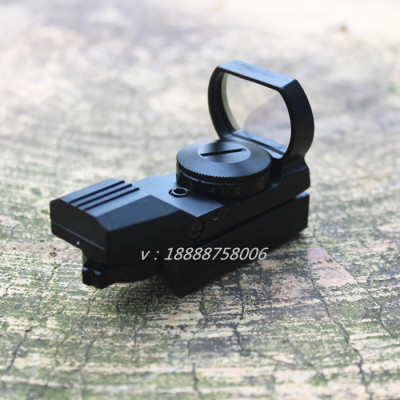 1X20 four-point internal red spot sight 11mm clip tank water bomb gun sight