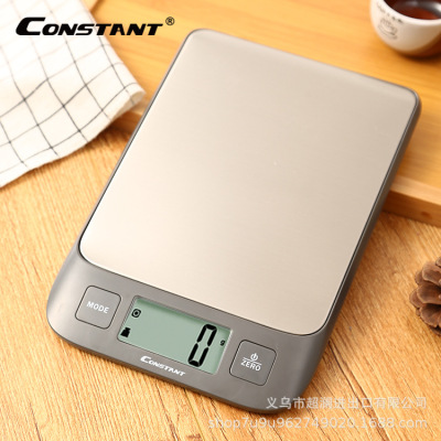 Wholesale stainless iron flat kitchen scale electronic scale kitchen electronic scale custom food scale 5 kg baking scale