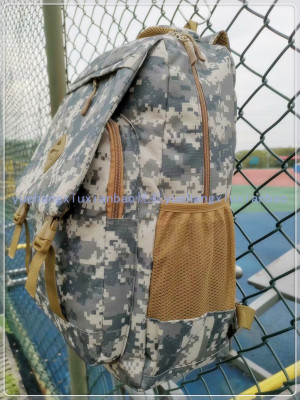 Digital Oxford backpack outdoor sports bag quality male bag student bag factory shop self-produced and self-marketing