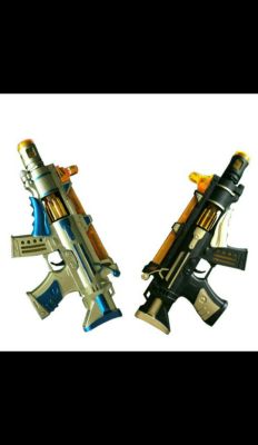 Manufacturers wholesale children's toys space gunshots light electronic gun colorful flash music rifle electric gun toys