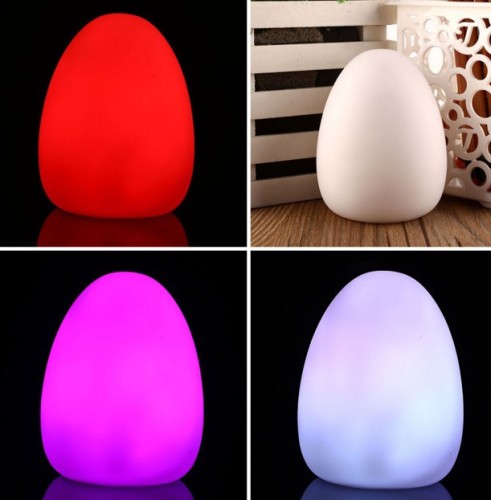 foreign trade special egg colorful light luminous egg light easter diy egg mini festival decoration supplies