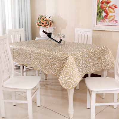 PVC plastic waterproof oil mantra tablecloth rectangular rural table table tea table cloth printed tablecloth