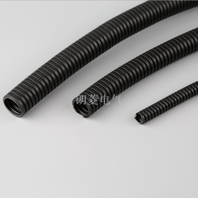 Pp Flame Retardant Bellows Plastic Hose Wire Protective Tube Flexible Conduit Flame Retardant Plastic Wave Tube Opening and Closing