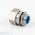 Stainless Steel Joint Metal Hose Connector Card Sheath Plastic Coated Hose Connector Self-Fixed Connector Specifications Are Complete