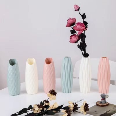 592 Factory Direct Sales Drop-Resistant Creative Vase Plastic Vase Plastic Bottle