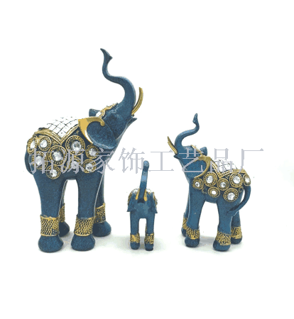 Colophony handicraft colophony elephant colophony handicraft places a lucky lucky lucky elephant gift elephant