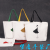 Foreign Trade Canvas Bag Handbag Shoulder Bag Cotton Bag Cloth Handbag Printed Bag Gift Bag Shopping Bag