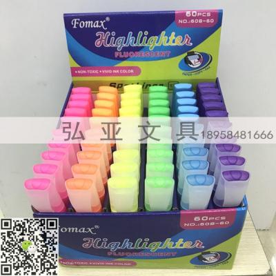 Hot style network fluorescent pen 12 36 48 60 display box packaging