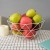 Xinzhongyi Nordic Iron Storage Basket Fruit Basket Fruit Plate Snack Storage Basket
