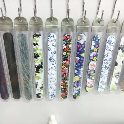 The new models come in a variety of patterned, black and patterned nail file beauty tools