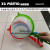 Kitchen Strainer Sieve 3 size Plastic Kitchen Tools Fine Mesh Strainer Colander with handle candy color for Juice Tea