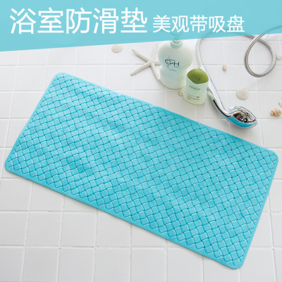 Cross border cany bathroom mat shower mat hotel carpet mat bath mat with suction cup skid proof