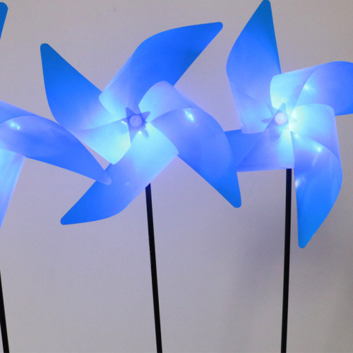 foreign trade dedicated led wind lights outdoor waterproof ground windmill landscape decoration led reed lamp