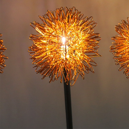 foreign trade dedicated led garden landscape lamp dandelion household lamp