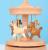 Creative carousel music box children toys carousel home furnishing Christmas decorations