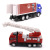 The new gift box Alloy Engineering Fire Truck Series children's Toy car Model return power Car Educational Toys