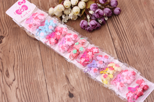 2 Yuan Store Supply Children‘s Hair Accessories Kid Cartoon Barrettes BB Clip Girls Big a Pair of Hairclips BB Bang Side Clip Hairpin