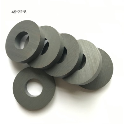 Factory Direct Sales Ferrite Magnetic Ring Ring Magnet Horn Magnet