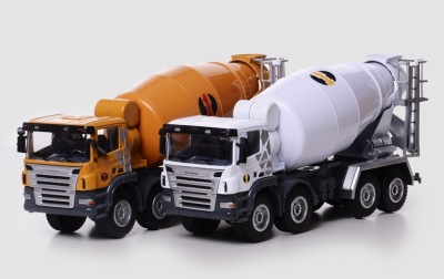 Children's Toys 1:50 Cement Mixer Tank Truck Alloy Engineering Truck Wholesale