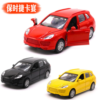 Hot style Cake Baking car Alloy Simulation Porsche Model Auto Accessories Furnishing manufacturers