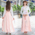 Women's dress ancient modified ancient hanfu female hanqiu elements handed over skirt Chinese style suit