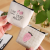 Canvas change purse strawberry change purse small fresh Japanese and Korean hand bag cosmetic bag storage bag