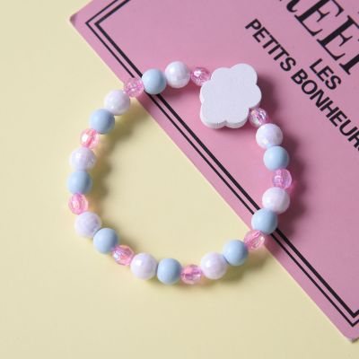 Korean children 's colorful acrylic beads candy beads bracelet, lovely beads decorated wholesale