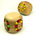 Wooden puzzle toy burger rubik's cube quality imported beech rubber rubber rubber bead head big