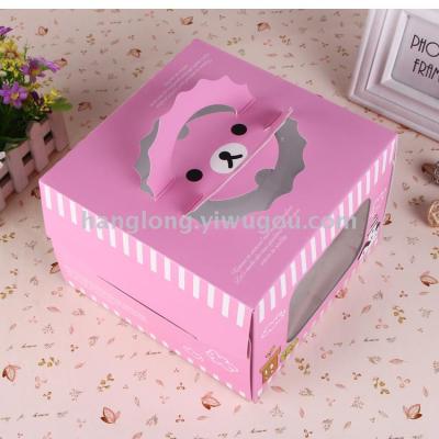 Bread bear hand cake box in stock