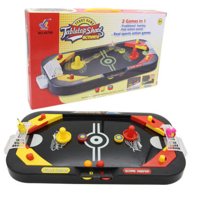 2in1 interactive children's puzzle toys for ice hockey desktop games