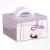 Paris dessert portable cake box in stock