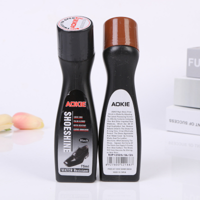 75 ml one bottle leather shoes waterproof water resistant shoe polish household cleaning general manufacturers direct sale