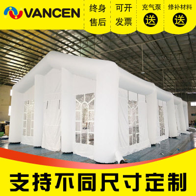 Manufacturer customized inflatable LED lighting tent Room Outdoor activities large mobile wedding catering room