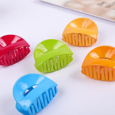 Wholesale Korean hair ornaments, small hair grab clip can not break resin top clip 2 yuan store jewelry bangs clip