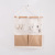 Fashion small wave point cotton and linen storage hanging bag household cloth art storage bag door wall storage hanging bag wholesale