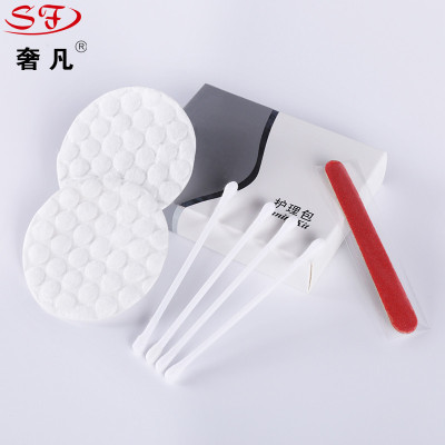 Hotel cotton swab package mail pick ear cotton stick guesthouse nail file polishing strip polishing strip the disposable custom supplies