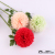 Home interior set decoration with three heads of different color fashion holding bouquets to prevent the true and false rose branches