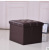 Multi - functional leather storage who pu leather waterproof living room toy magazine storage who for shoes who