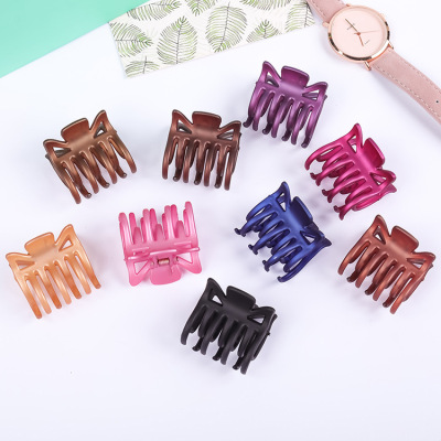 Wholesale Korean hair ornaments, small hair grab clip can not break resin top clip 2 yuan store jewelry bangs clip